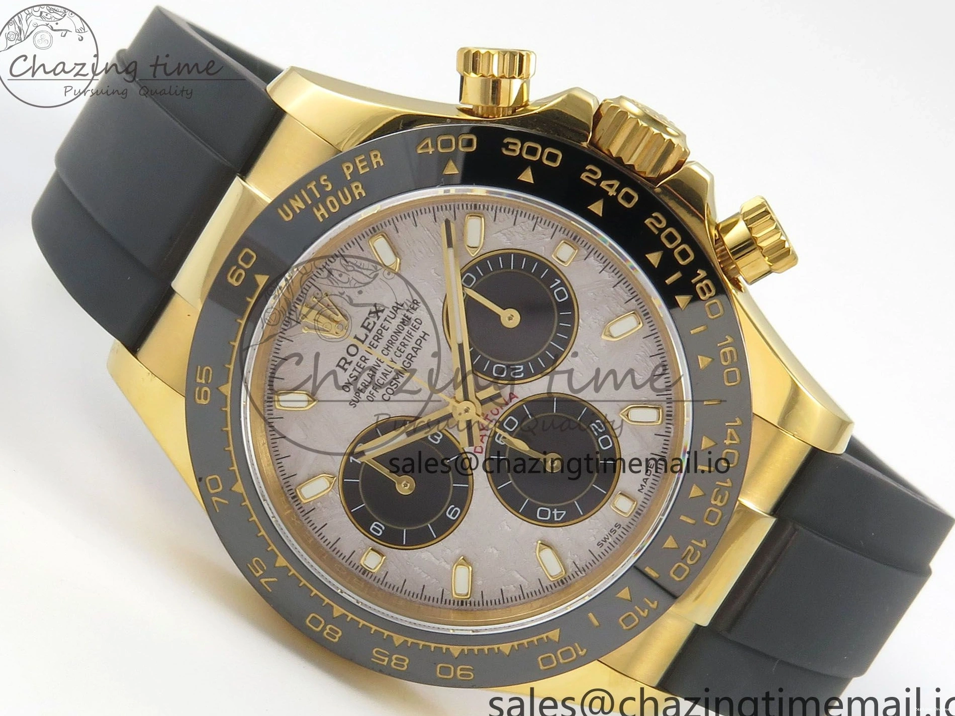 1231 Daytona 116518 QF 1:1 Best Edition Meteorite Dial on Oysterflex Strap SH4130 V11（Gain Weight） Unique 166